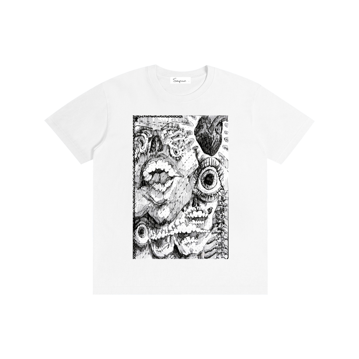 heart over mind tee