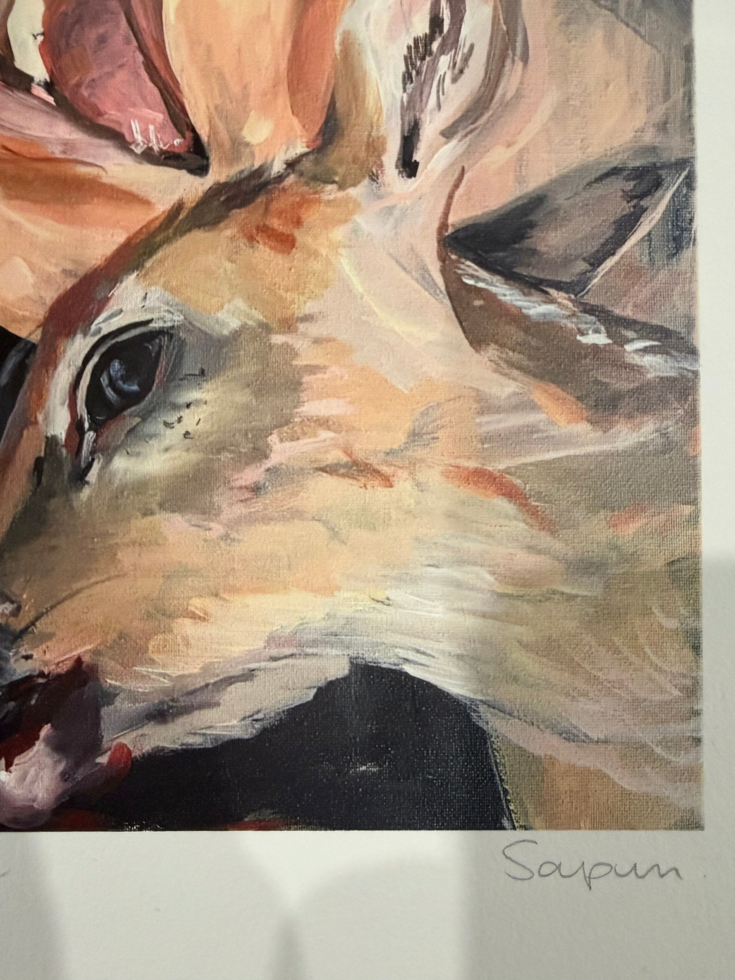 “Underbite” print