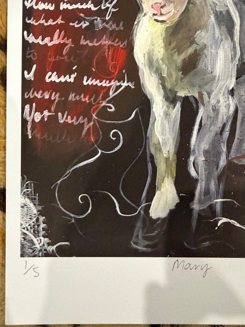 “Mary” print