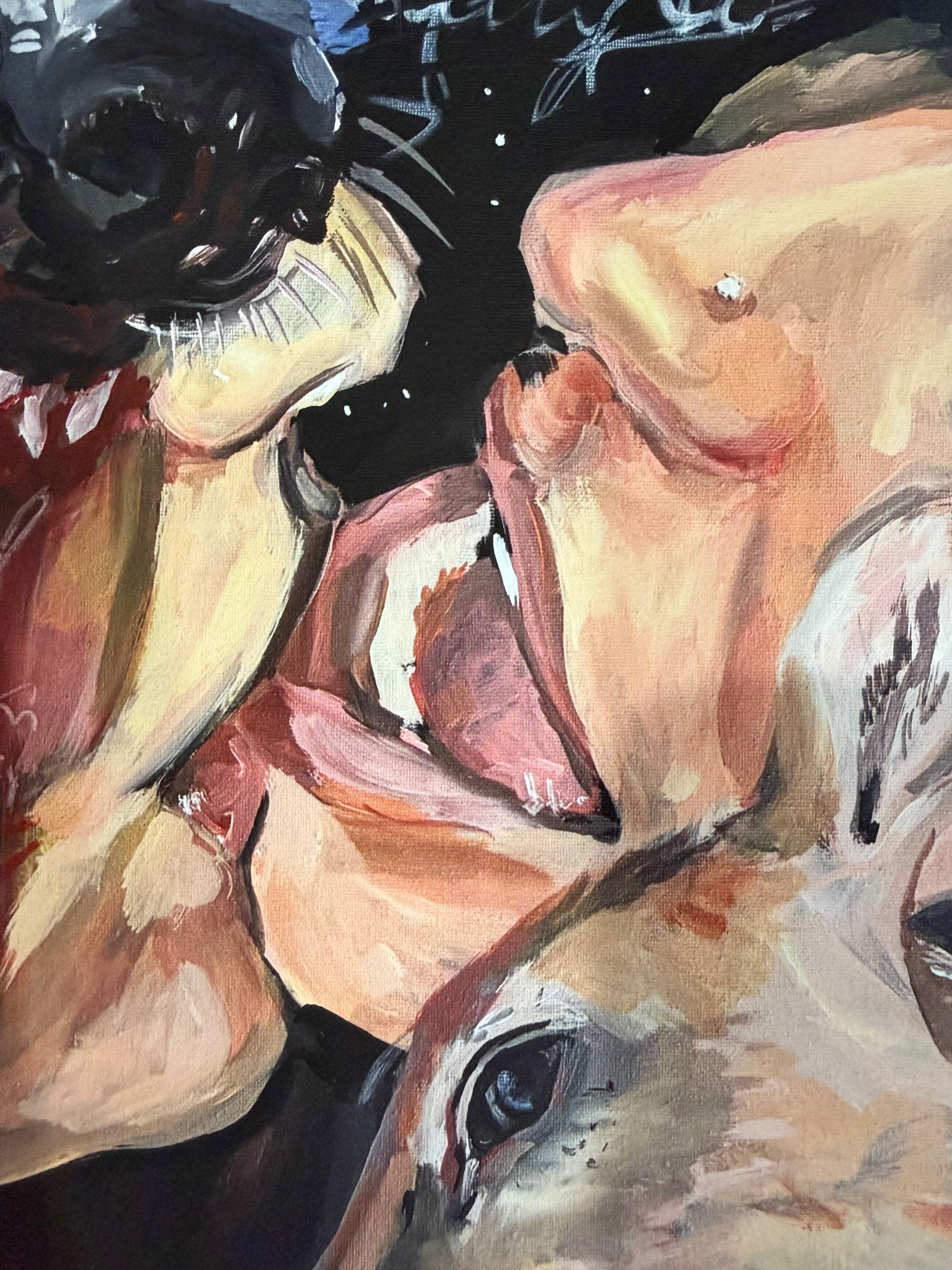 “Underbite” print