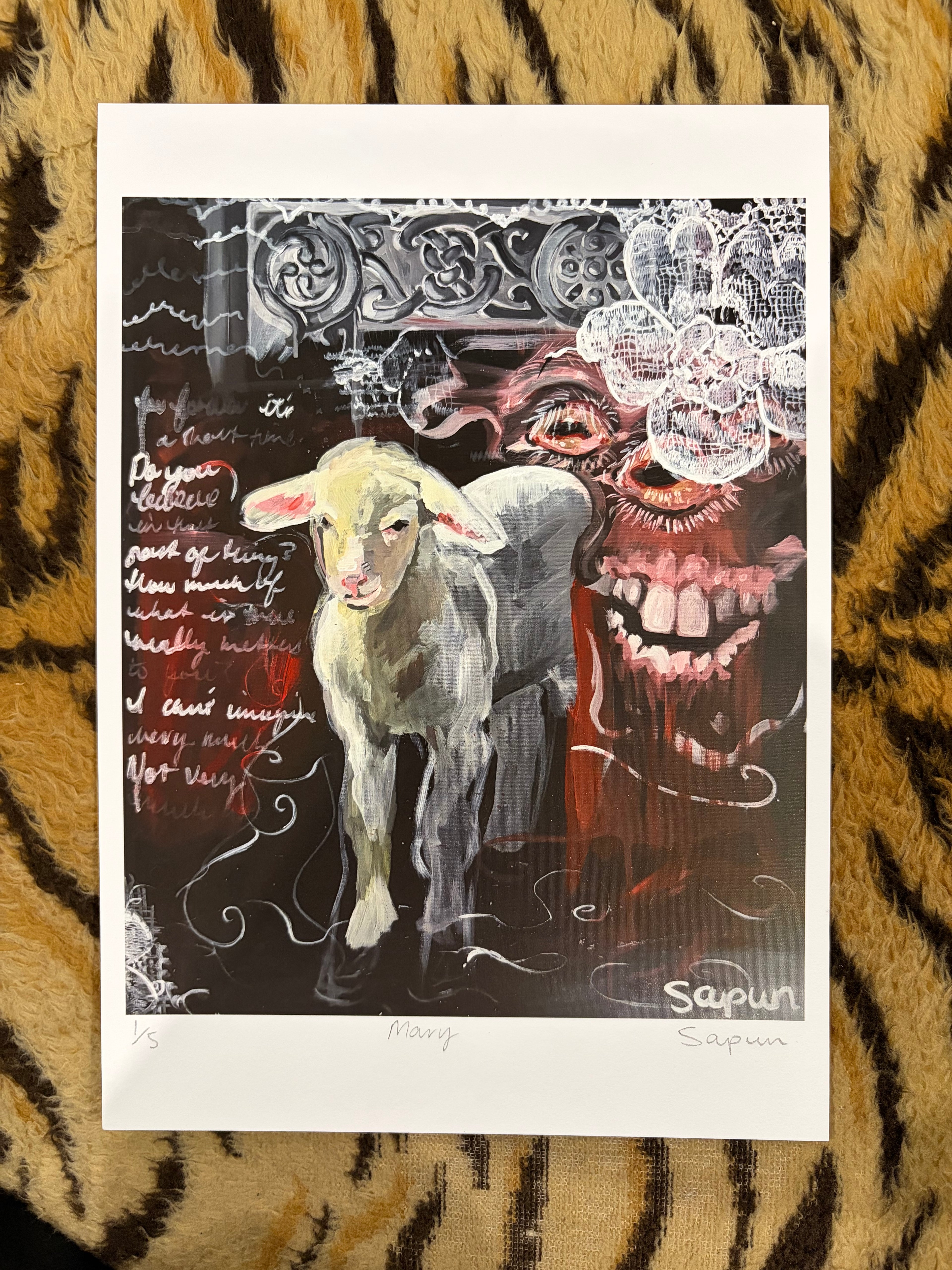 “Mary” print